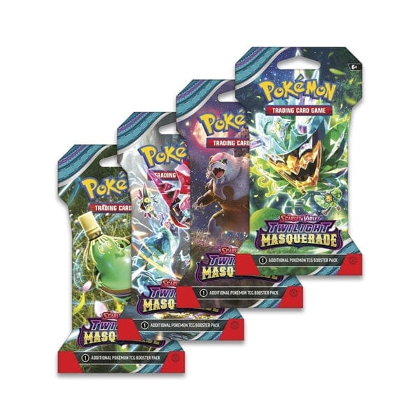 Scarlet & Violet: Twilight Masquerade Pokémon TCG Sleeved Booster Pack - Factory Sealed
