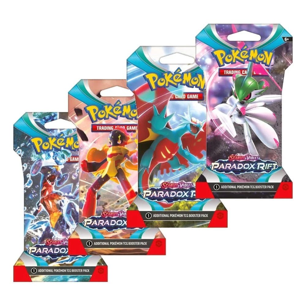 Scarlet & Violet: Paradox Rift Pokémon TCG Sleeved Booster Pack - Factory Sealed