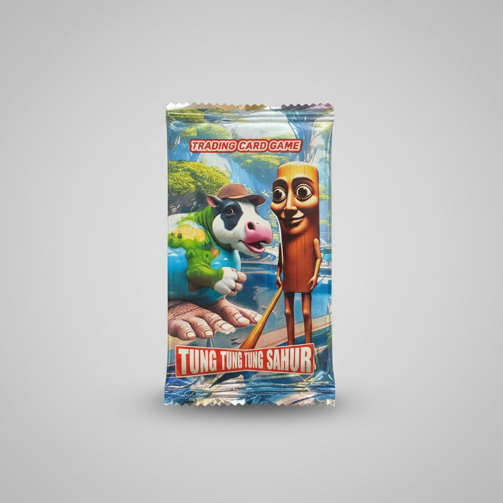 Tung Sahur Brain Rot TCG Booster Packs & Boxes | Meme Card Game 3