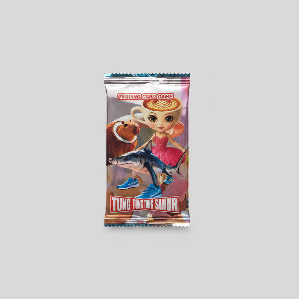 Tung Sahur Brain Rot TCG Booster Packs & Boxes | Meme Card Game 5