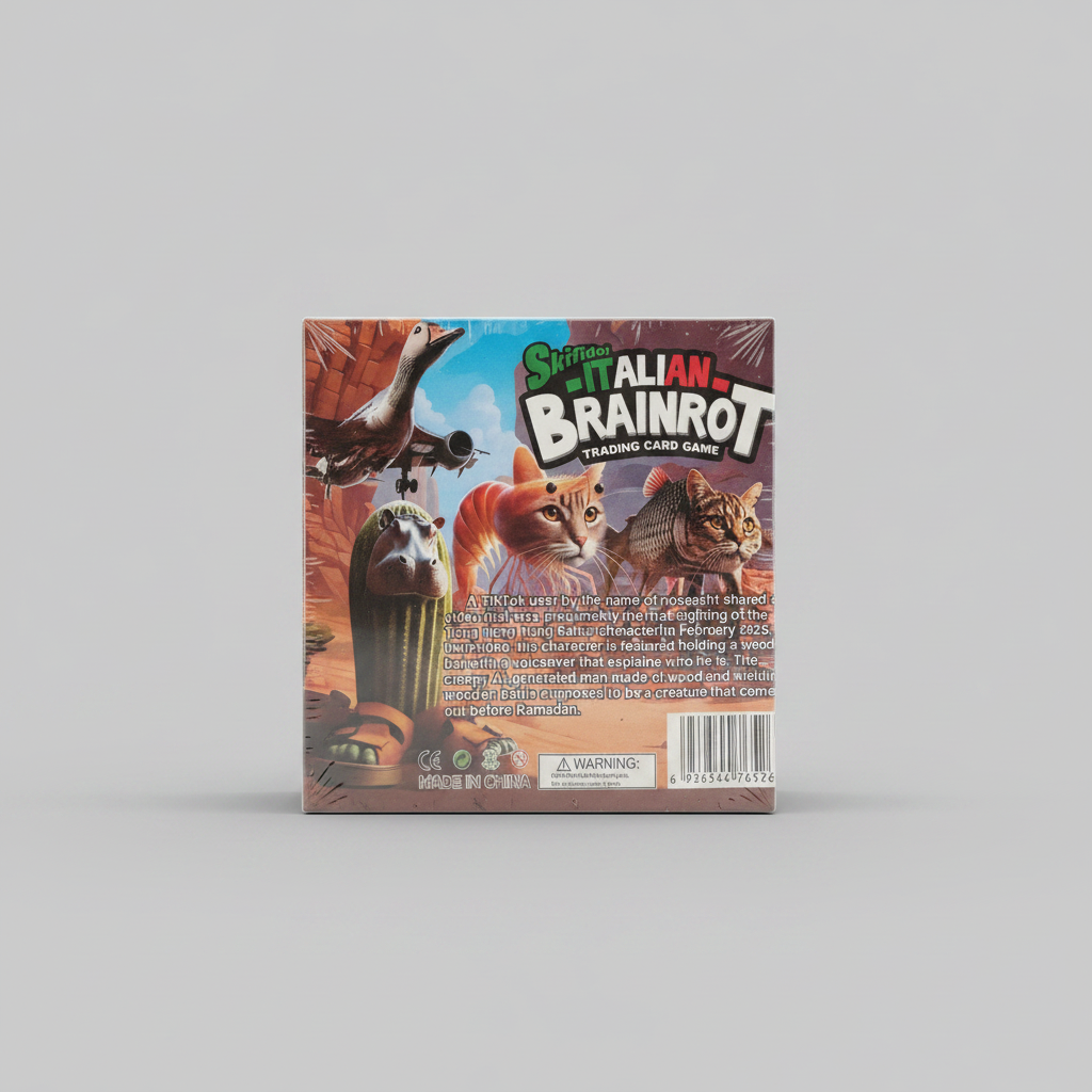 Tung Sahur Brain Rot TCG Booster Packs & Boxes | Meme Card Game 21
