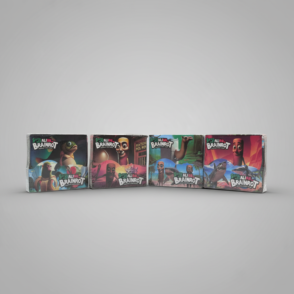 Tung Sahur Brain Rot TCG Booster Packs & Boxes | Meme Card Game