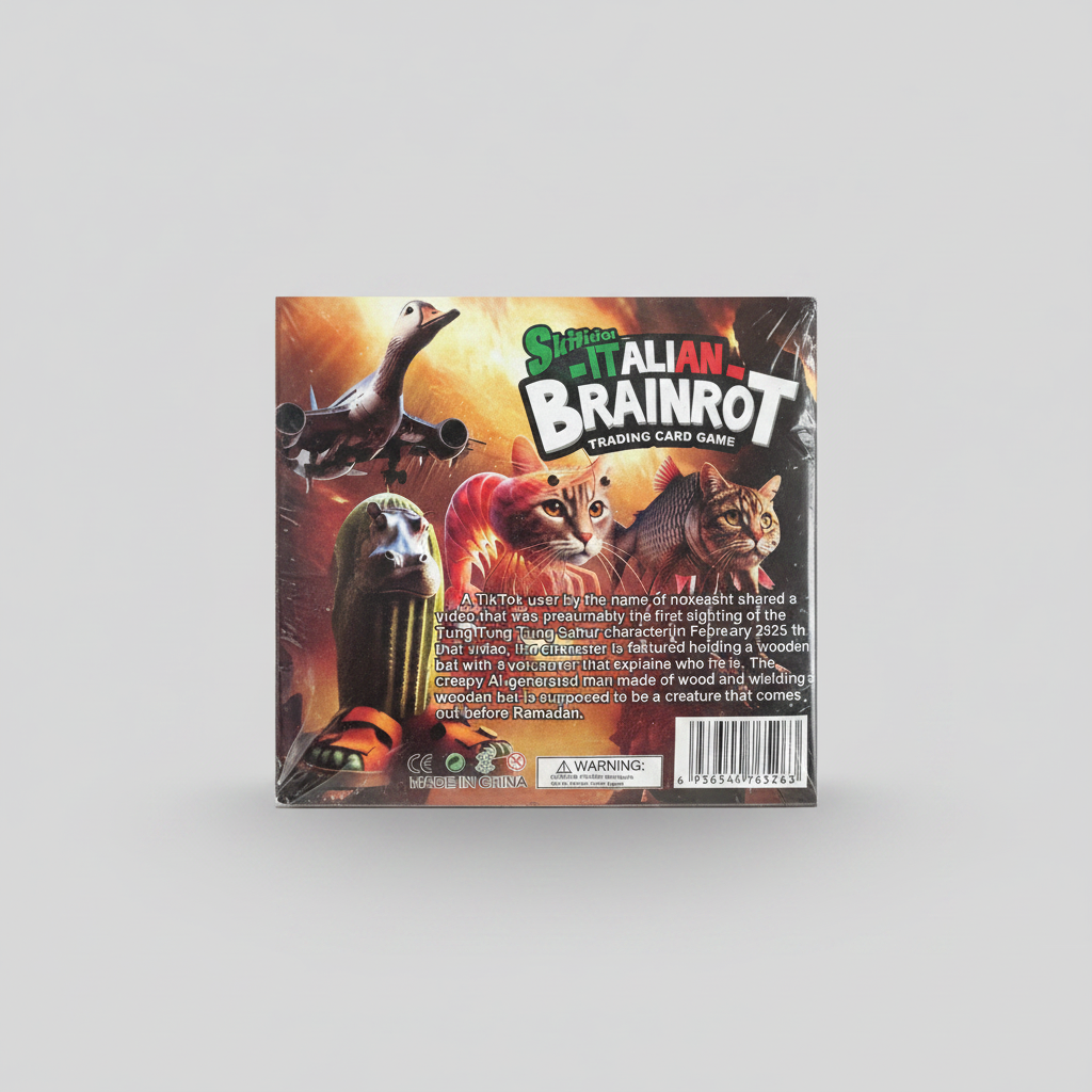 Tung Sahur Brain Rot TCG Booster Packs & Boxes | Meme Card Game 24