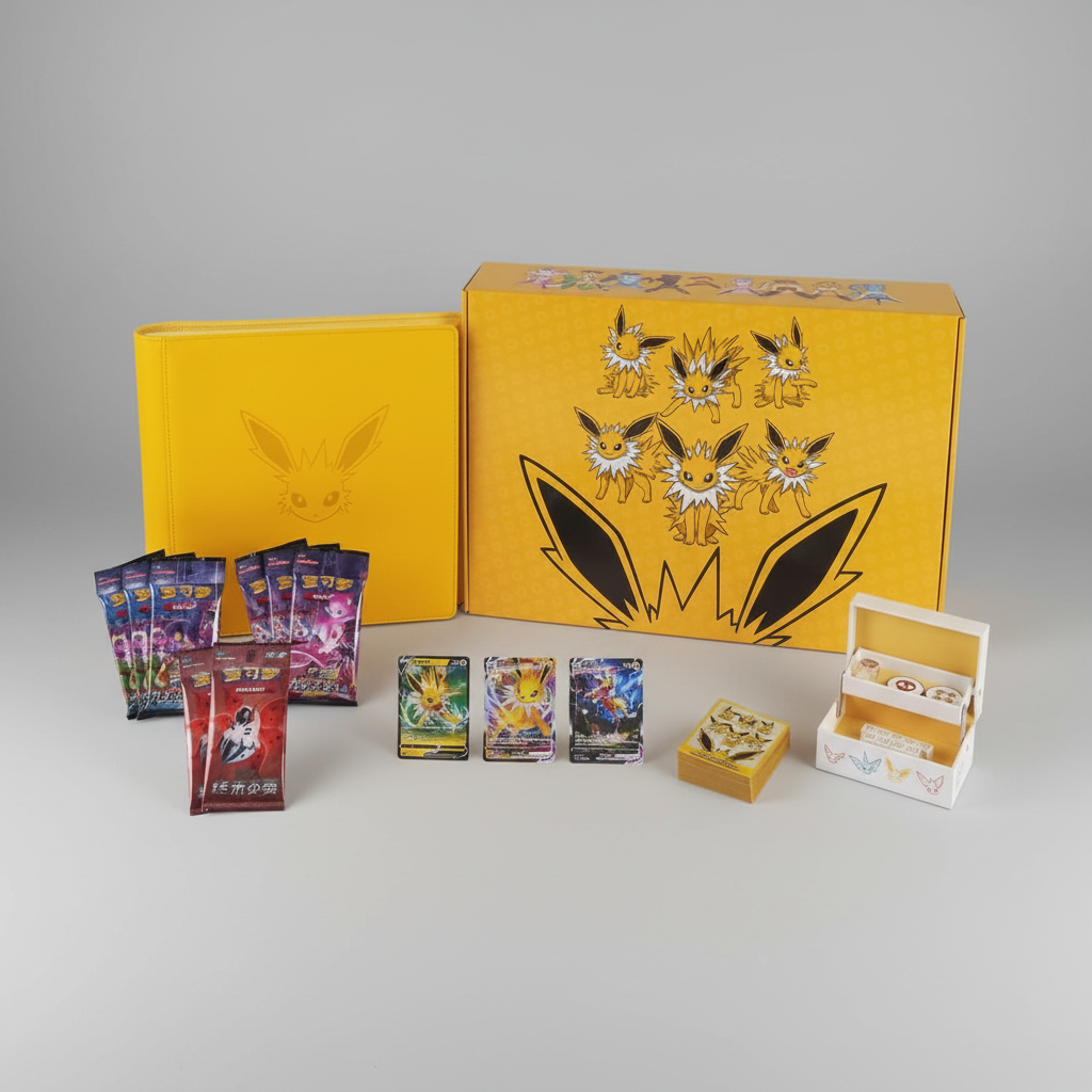 Pokémon Eeveelution Chinese Collector Gift Boxes - Eevee, Vaporeon, Jolteon 2