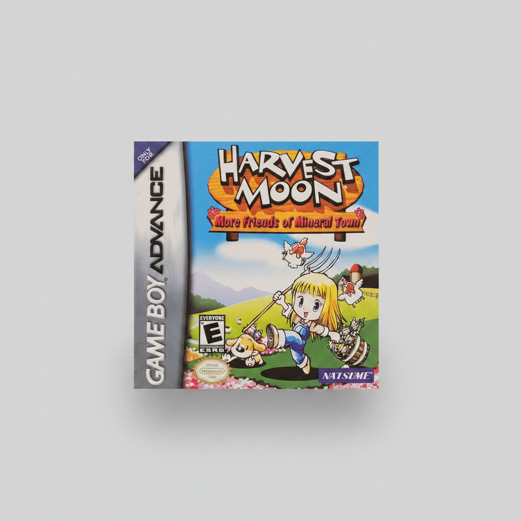 Harvest Moon Friends & More Friends of Mineral Town - (GBA) Game 4