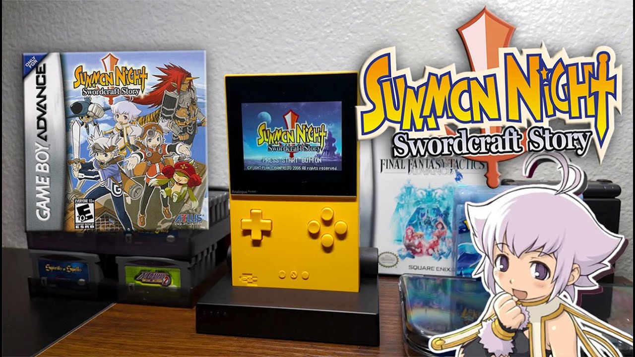 Summon Night & Summon Night 2: Swordcraft Story - Gamboy Advance GBA 5