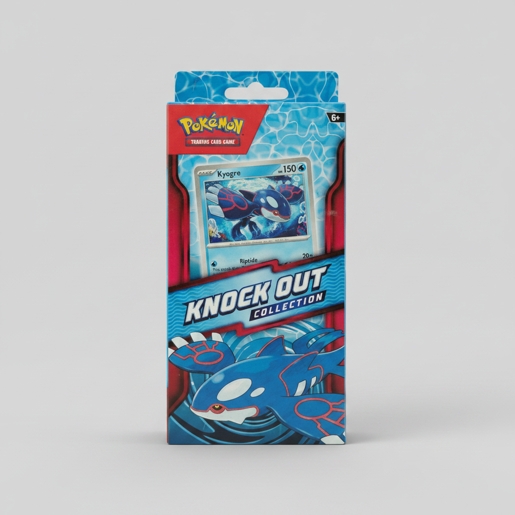 Pokémon Knock Out Collection Box: Kyogre & Suicune — Complete 2-Piece Bundle 4