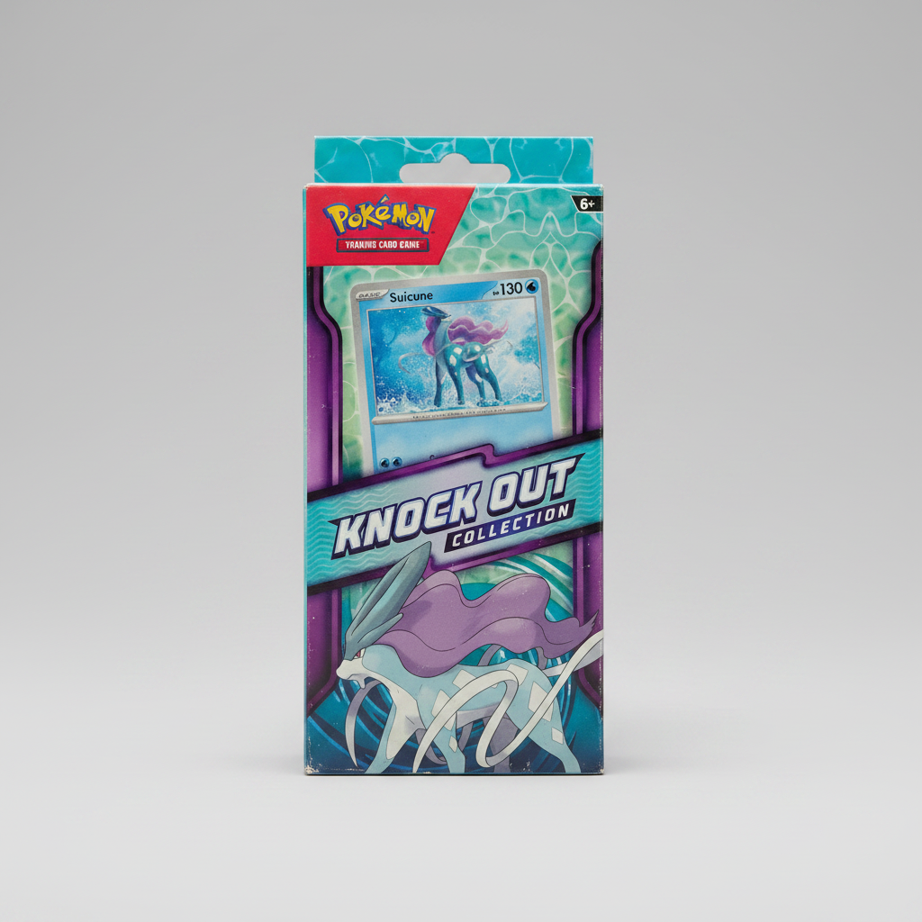 Pokémon Knock Out Collection Box: Kyogre & Suicune — Complete 2-Piece Bundle 2