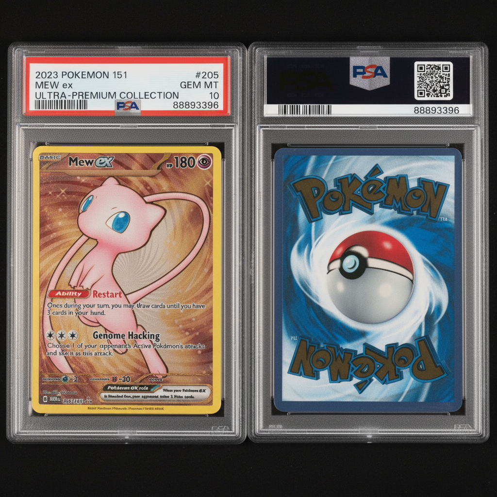 Graded PSA 10 Gem Mint Mew ex 205/165 – 2023 Pokémon 151 Ultra-Premium Collection 3