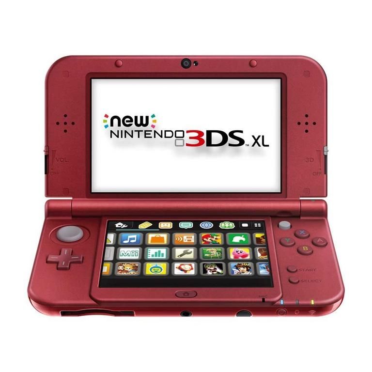 New Nintendo 3DS XL Console - Game Stystem — Red
