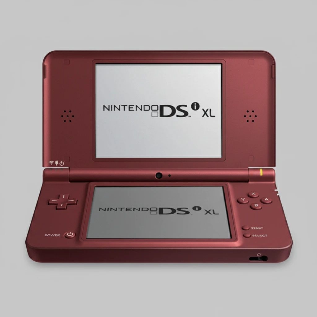 Nintendo DSi XL Console - Large Screen — Burgundy