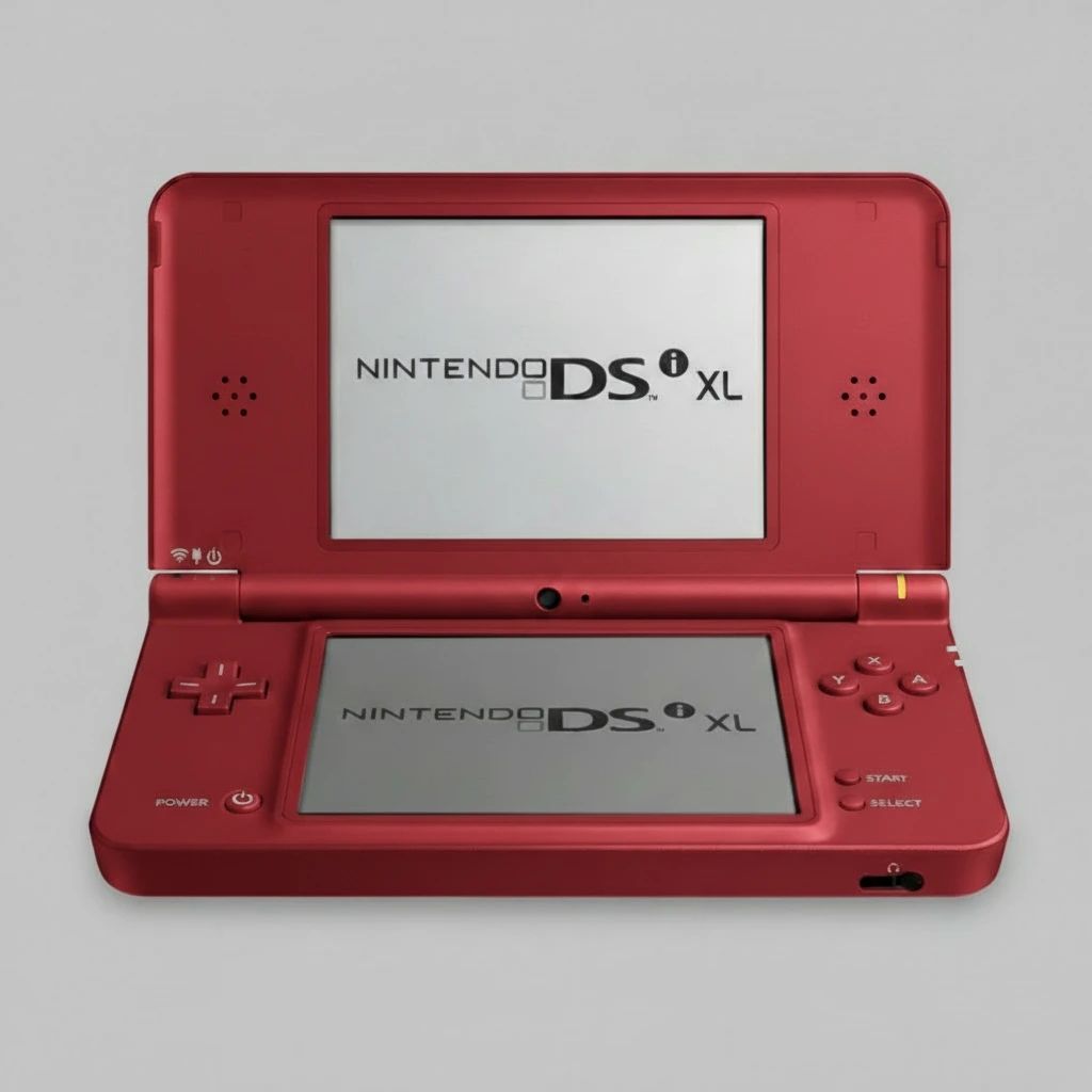 Nintendo DSi XL Console - Large Screen — Mario Red