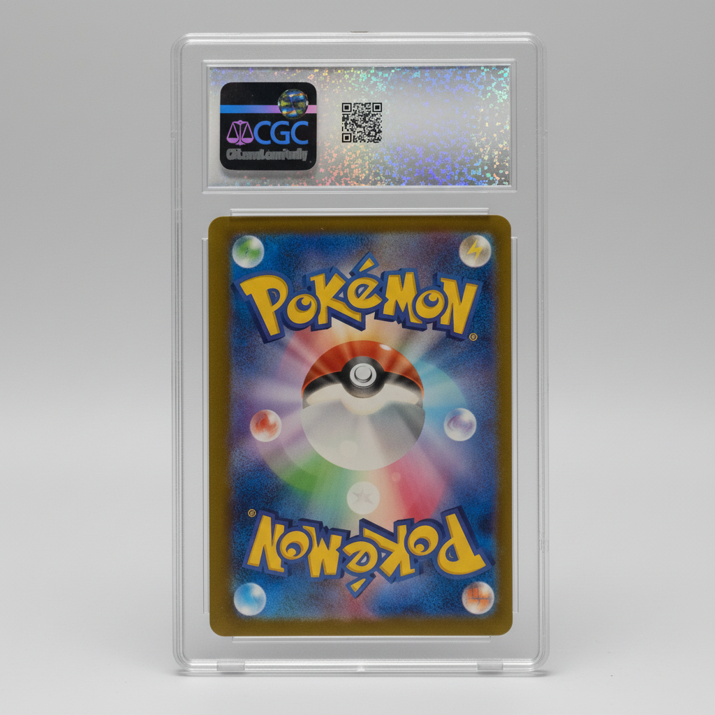 Graded CGC 10 Gem Mint Palafin 045/187 – Pokémon (2024) Japanese Terastal Fest ex – Poké Ball Holo 2