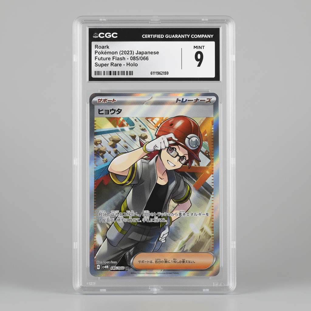 Graded CGC 9 Mint Roark 085/066 – Pokémon (2023) Japanese Future Flash – Super Rare Holo