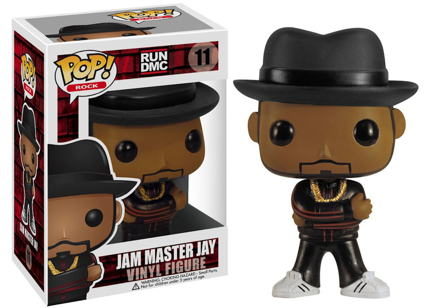 Funko Pop! Rocks: Jam Master Jay #11 - Run DMC Vinyl Figure