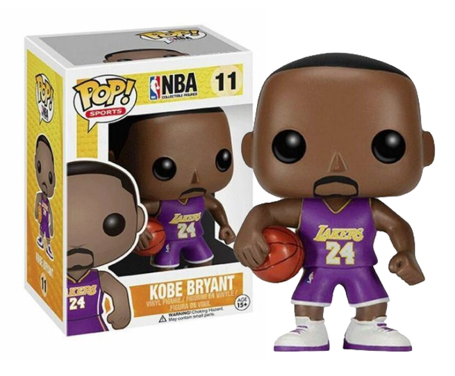 Funko Pop! NBA: Kobe Bryant #11 - Lakers Purple Jersey Vinyl Figure