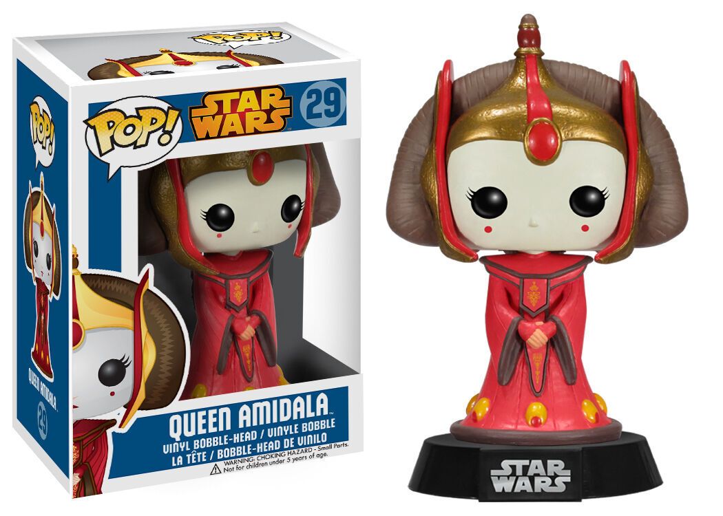 Funko Pop! Star Wars: Queen Amidala #29 - Naboo Royal Attire Vinyl Figure