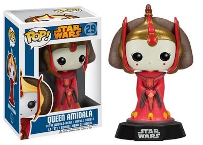 Funko Pop! Star Wars: Queen Amidala #29 - Naboo Royal Attire Vinyl Figure
