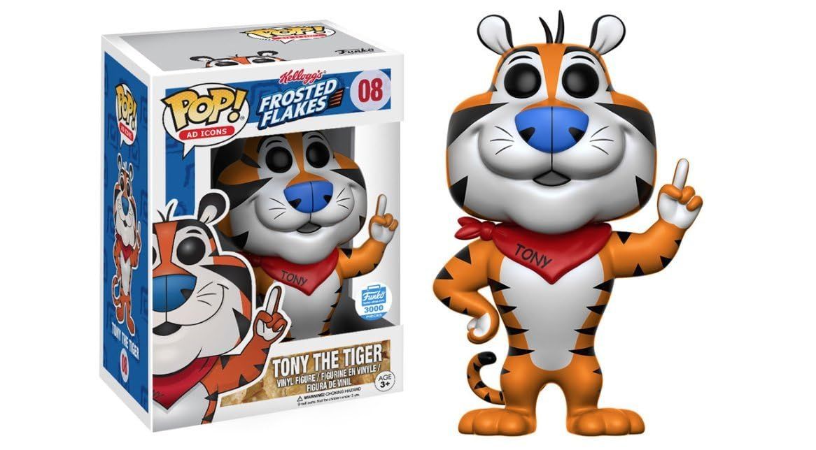 Funko Pop! Ad Icons: Tony the Tiger #08 (Frosted Flakes) Vinyl Figure