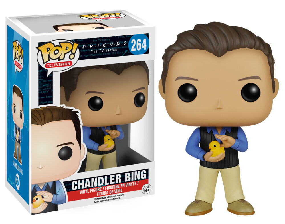 Funko Pop! Television: Chandler Bing with Chick #264 (Friends) Vinyl Figure