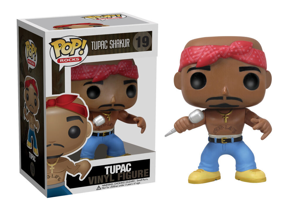 Funko Pop! Rocks: Tupac Shakur #19 Vinyl Figure