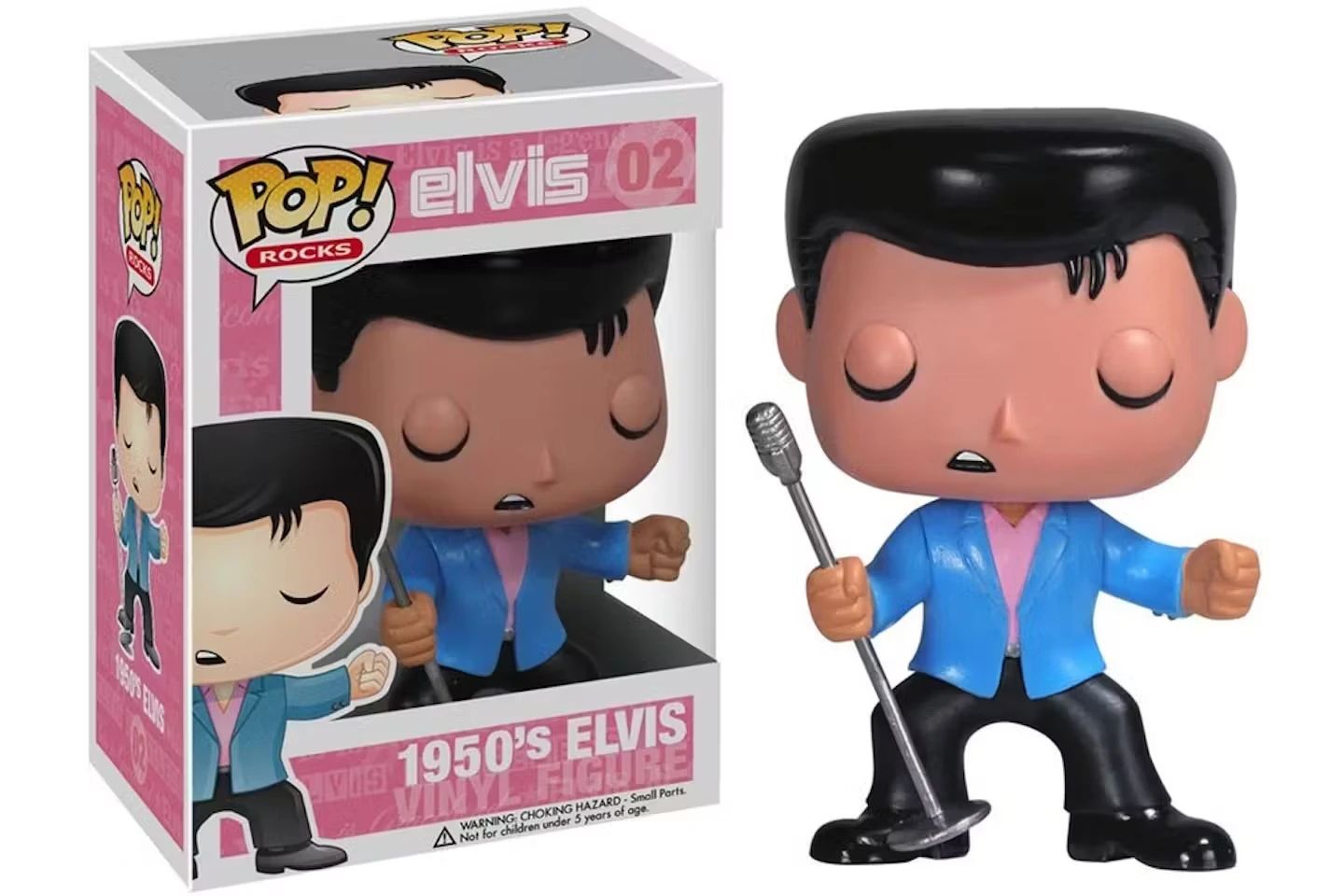 Funko Pop! Rocks: 1950's Elvis Presley #02 Vinyl Figure