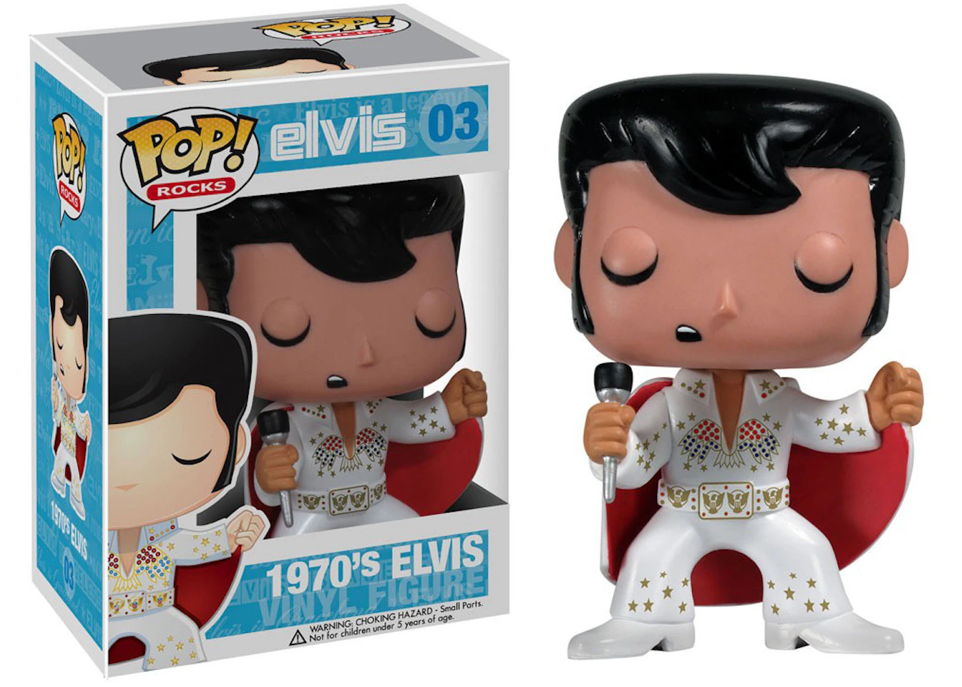 Funko Pop! Rocks: 1970's Elvis Presley #03 Vinyl Figure