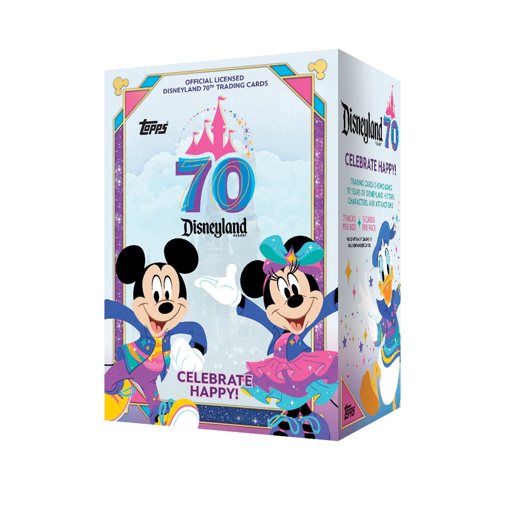 Topps Disneyland 70th Anniversary Trading Cards Value Box