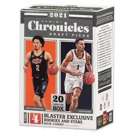 2021 Panini Chronicles Basketball Draft Picks Blaster Box