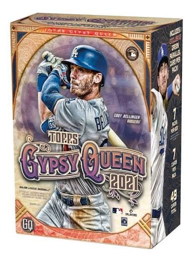 2021 Topps Gypsy Queen Baseball Blaster Box - Cody Bellinger Cover