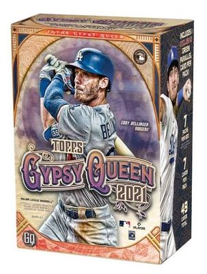 Box for 2021 Topps Gypsy Queen Baseball Blaster Box – Cody Bellinger Cover