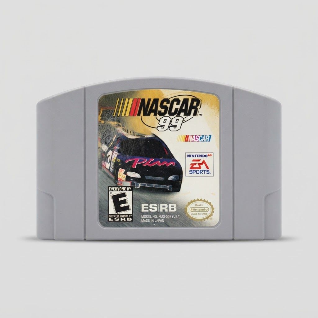 NASCAR 99 Nintendo 64 Game - (N64)
