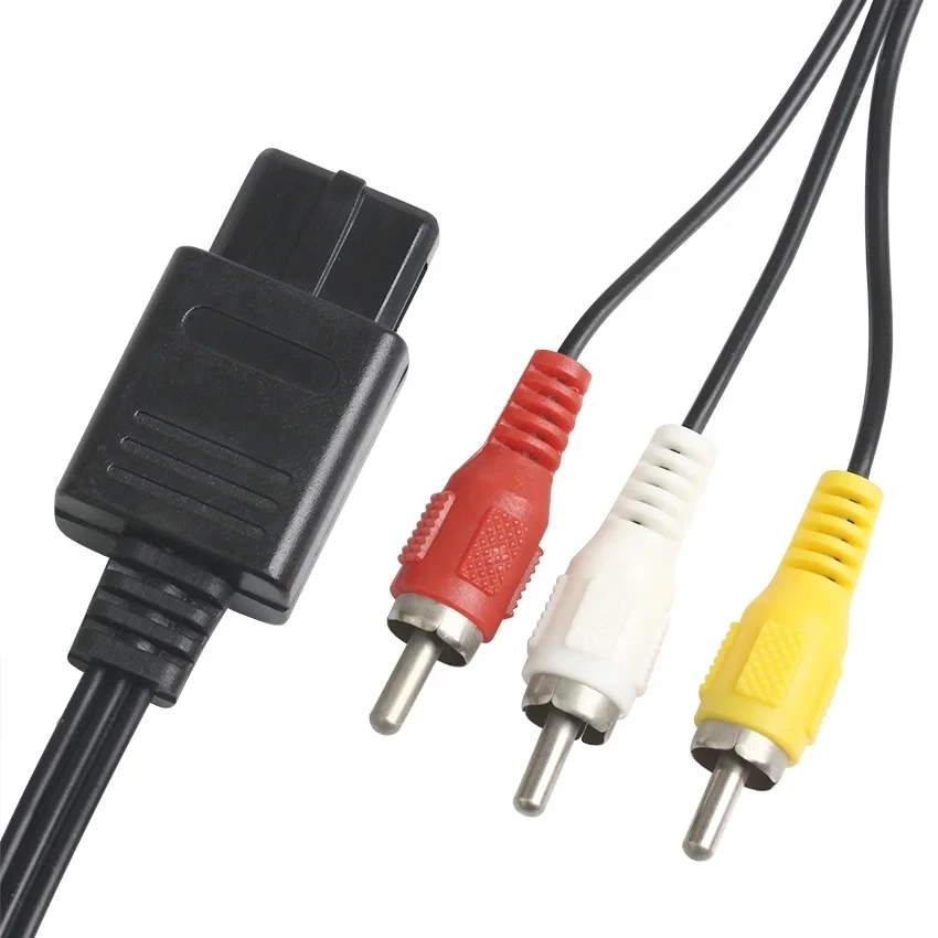 Universal AV Composite Cable Video Cable for Nintendo 64 2