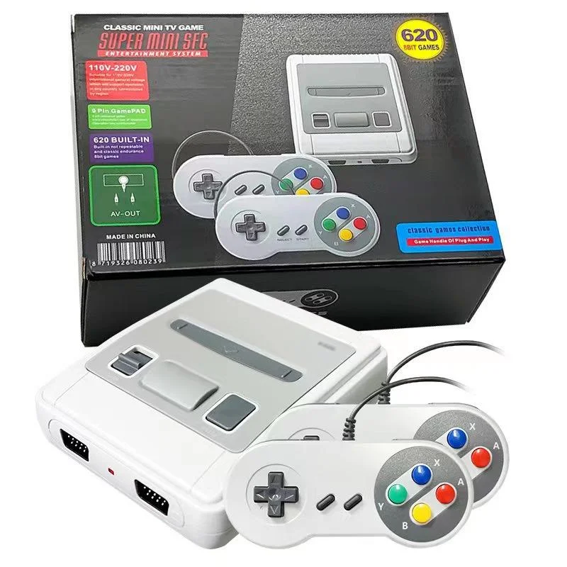 Super Mini SFC Classic Edition Console (620 Built-In Games)