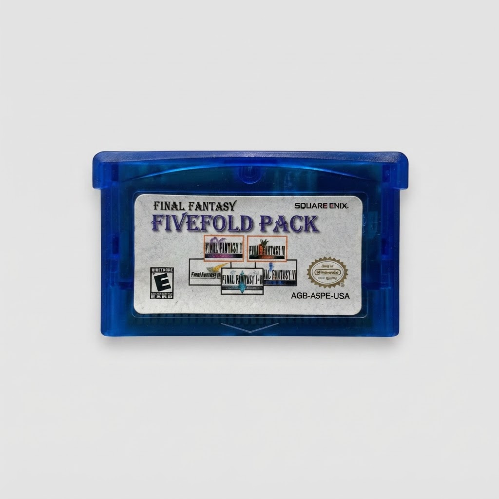 Final Fantasy Fivefold Pack – 5 in 1 GBA Game Cart