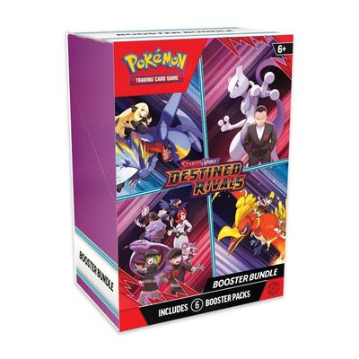 Pokémon TCG: Scarlet &amp; Violet—Destined Rivals Booster Bundle (6 Packs)