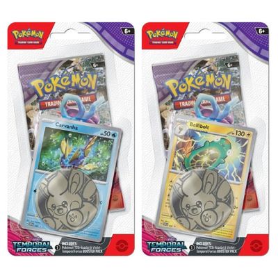 Pokémon TCG: Scarlet &amp; Violet—Temporal Forces Blister Pack (Styles Vary)