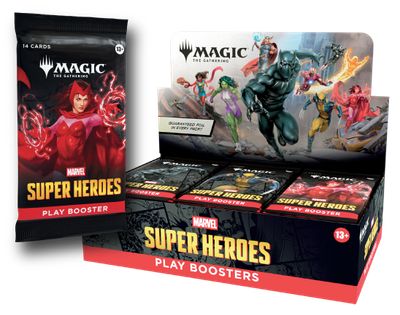 Magic: The Gathering – Marvel Super Heroes Play Booster Pack (Sealed)