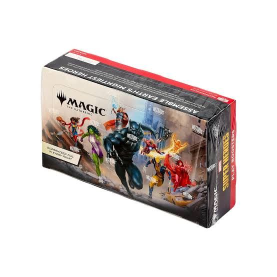 Magic: The Gathering – Marvel Super Heroes Play Booster — Sealed Marvel MTG Play Booster Box