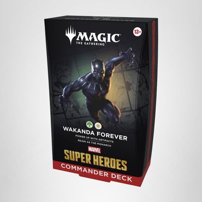 Magic: The Gathering – Marvel Super Heroes Commander Deck: Wakanda Forever (Sealed)