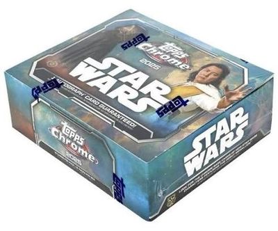 2025 Topps Chrome Star Wars Hobby Box (Sealed)