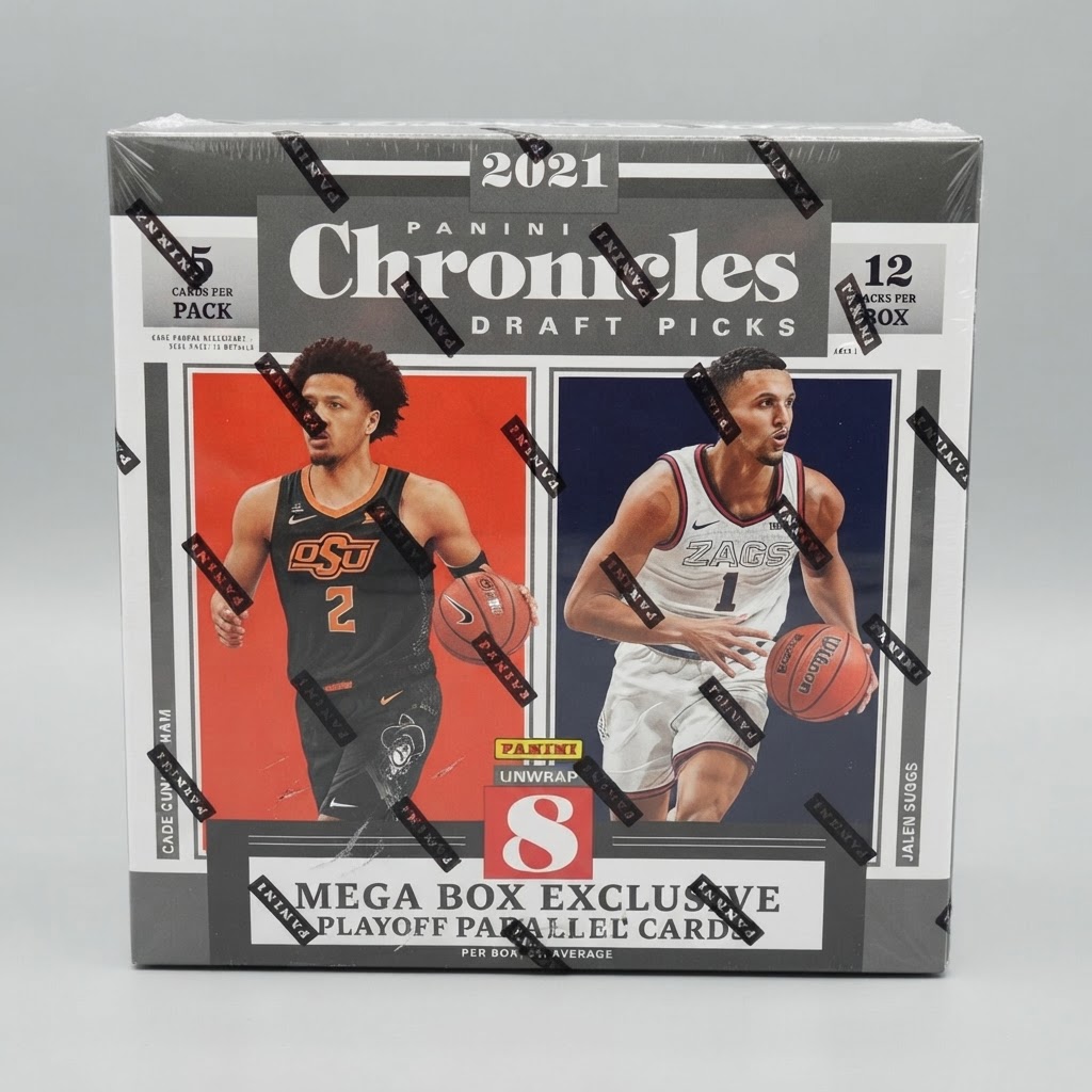 2021 Panini Chronicles Draft Picks Basketball Mega Box (Sealed)