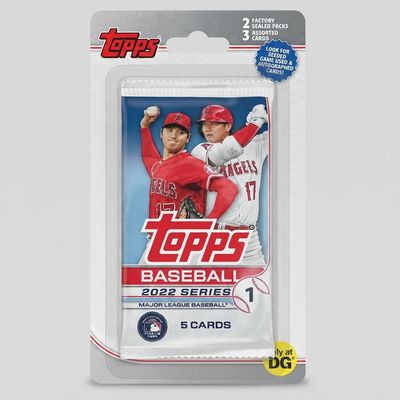 Product photo of 2022 Topps Baseball Series 1 Blister Pack (2 Packs).