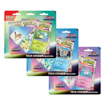 Pokémon TCG: Prismatic Evolutions Tech Sticker Collection