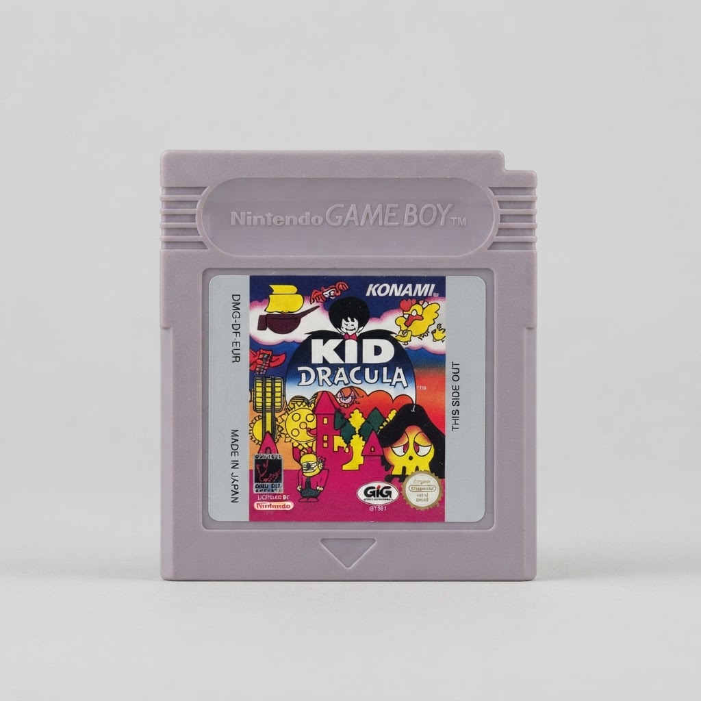 Kid Dracula – Nintendo Game Boy – Iconic Konami Platformer