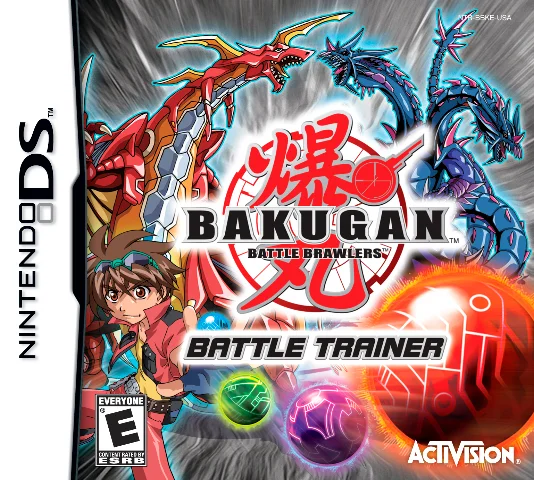 Bakugan: Battle Brawlers – Nintendo DS (NDS) Strategy Game front cover art