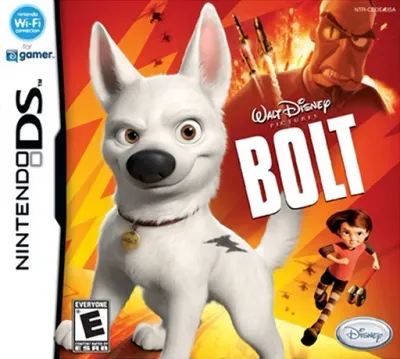 Disney's Bolt NDS box art cover — official game artwork for Nintendo DS