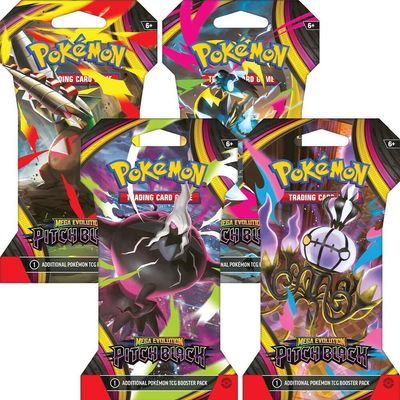 Pokémon TCG: Mega Evolution – Pitch Black Booster Pack.
