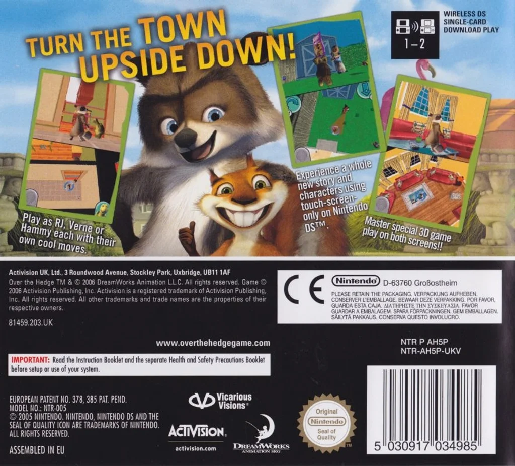 Over the Hedge - Nintendo DS - Complete In Box 2