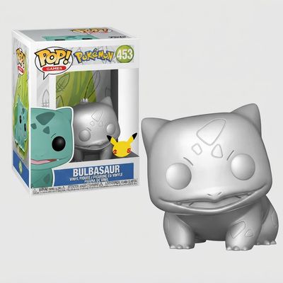 Funko Pop! Pokémon: Bulbasaur (Silver) #453.